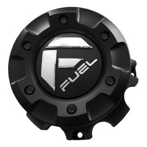 FUEL BLACK 8 LUG CAP-TALL