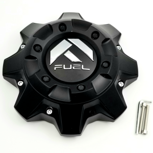FUEL MATTE BLK DUALIE CAP-REAR