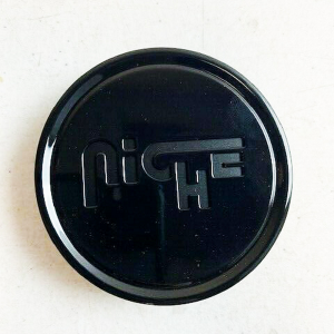 NICHE 2.95"FLAT CAP-GL-BLK W/ MATTE LOGO