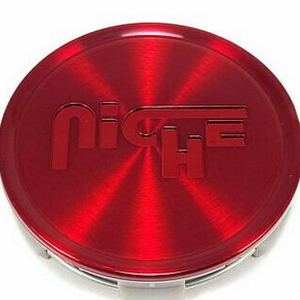 NICHE 2.95" FLAT CAP - RED GLOSS