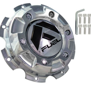 FUEL DUALIE CAP-FRONT CHROME FOR 92/93
