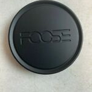 FOOSE 2.95" FLAT CAP-MATTE BLACK