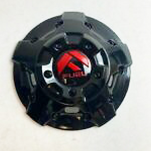 FUEL FIVE BAR CAP - G-BLK RED TINT 8 LUG