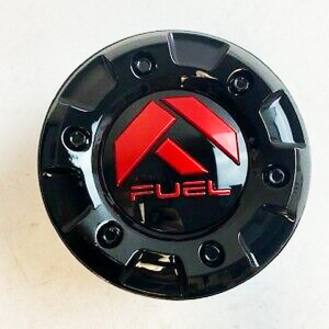 FUEL FIVE BAR CAP-GL-BLK/RED 8L CAP 2.75