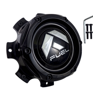 FUEL MATTE BLACK CAP (8X6.5/8X170 SHORT)