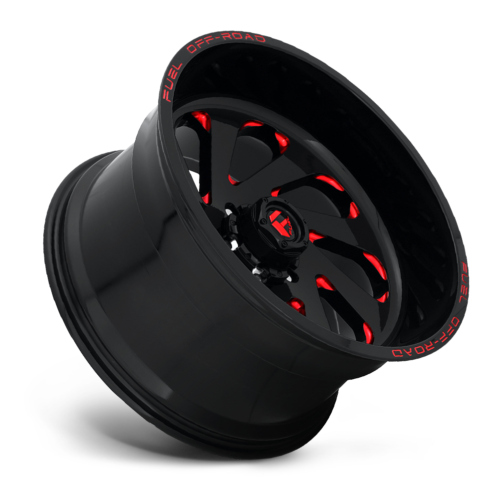 FC CAP BOLT-ON (GB/RD) - 6X135