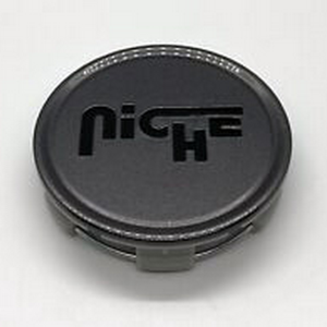 FLAT NICHE 3"O-RING CAP-GL-ANTH/BLK LOGO
