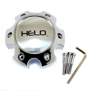 HELO CAP CHROME 6X135