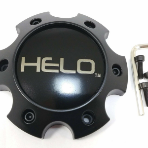 HELO CAP 6X135 SATIN BLACK DTCC