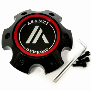 ASA OFR CAP 6X135 H34 - GLOSS BLACK