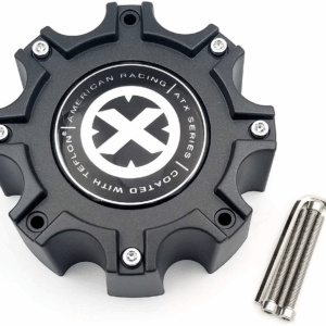 ATX CAP STYLE A BLACK 8 LUG