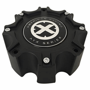 ATX CAP MATTE BLACK 8 LUG