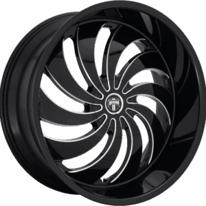 DUB COJONES CAP-GLOSS BLK MIL