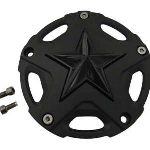 XD827 17X8 MATTE BLACK CAP W/ G-BLK STAR