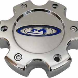 MO951 CAP BLK 6X135 +18 - BLUE OVAL LOGO