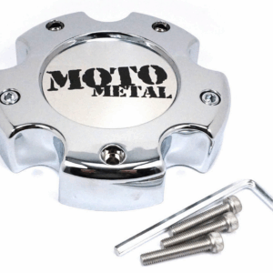 MOTO CAP CHROME 5X5.5 - NEW LOGO