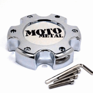MOTO CAP CHROME 6X5.5 - NEW LOGO