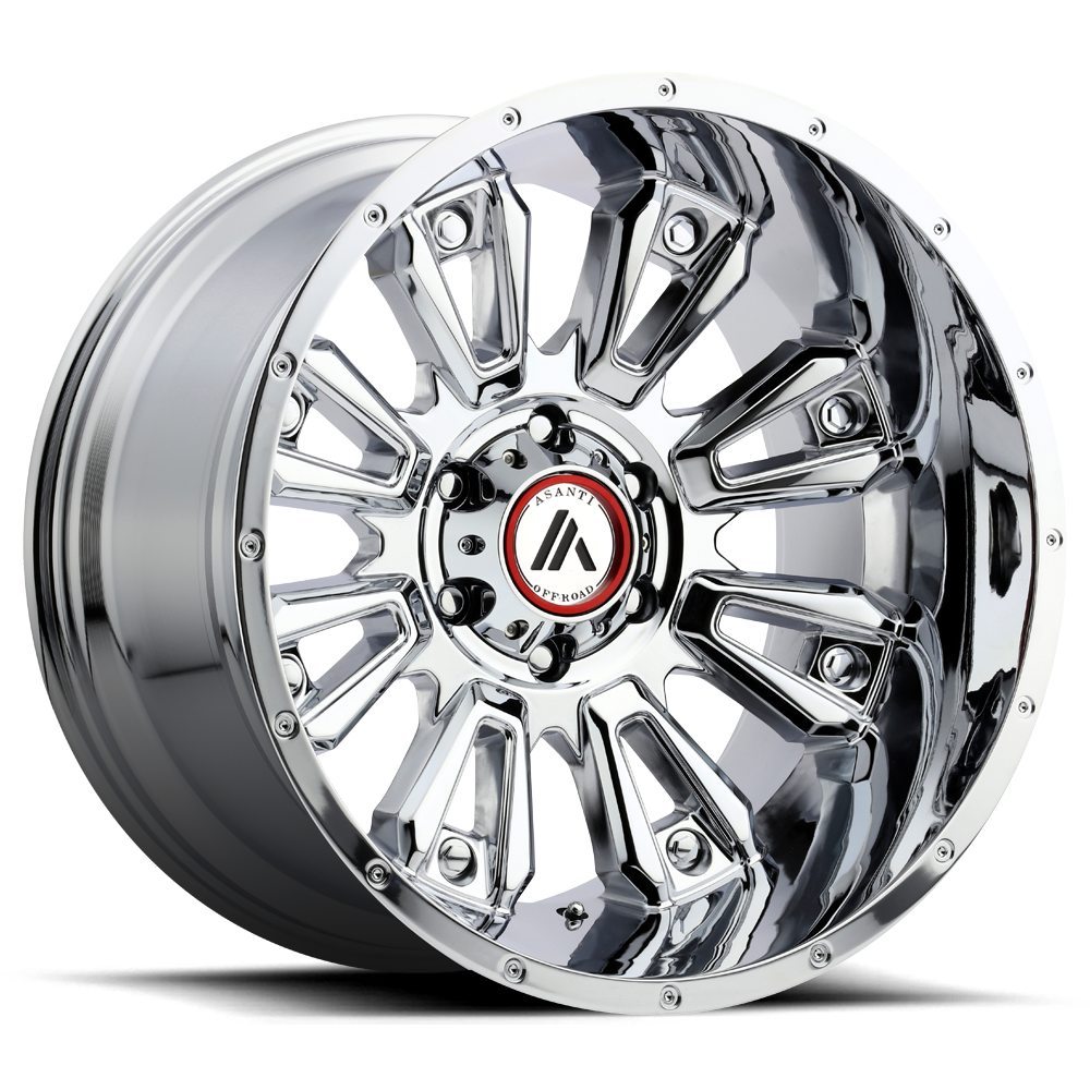 Asanti Off Road OR808 BLACKHAWK CHROME - 5X5.0