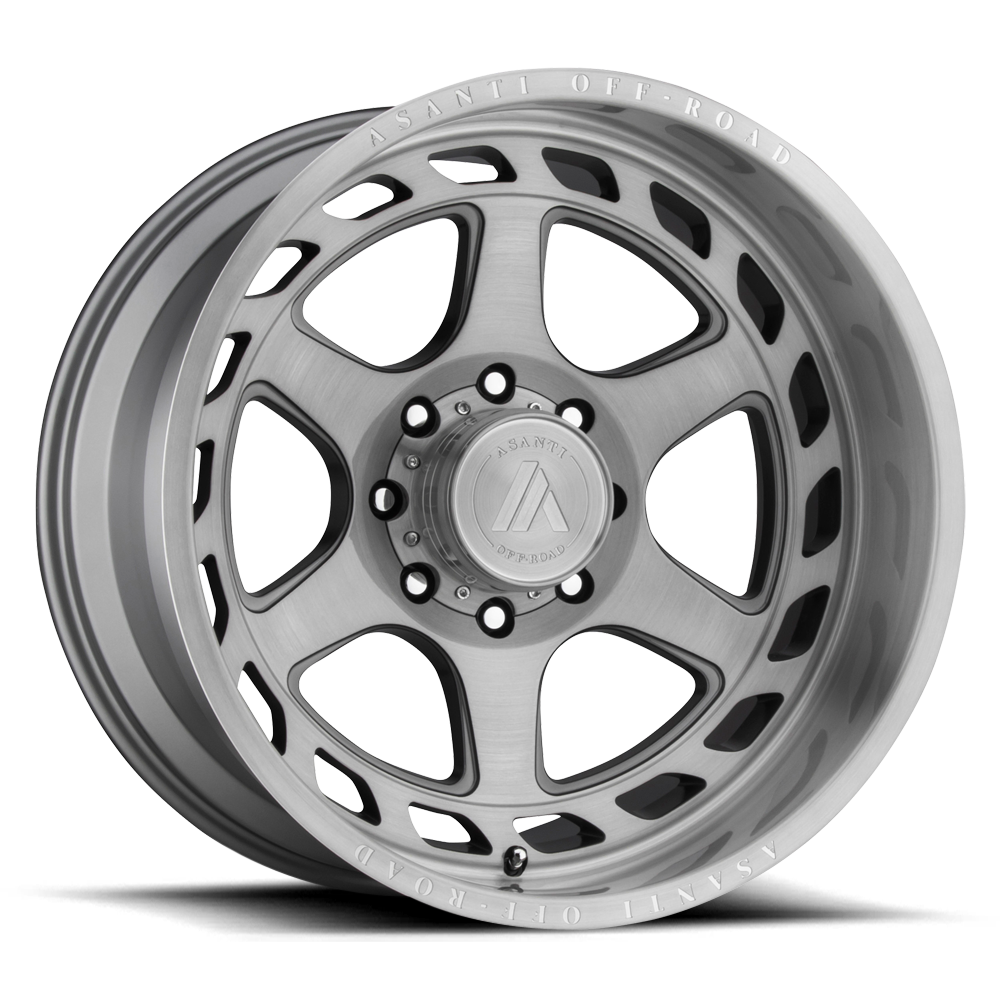 Asanti Off Road OR816 ANVIL TITANIUM-BRUSHED - 5X5.0