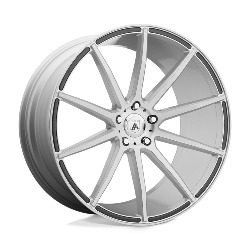 Asanti Black AB020 ARIES BRUSHED SILVER - 5X112