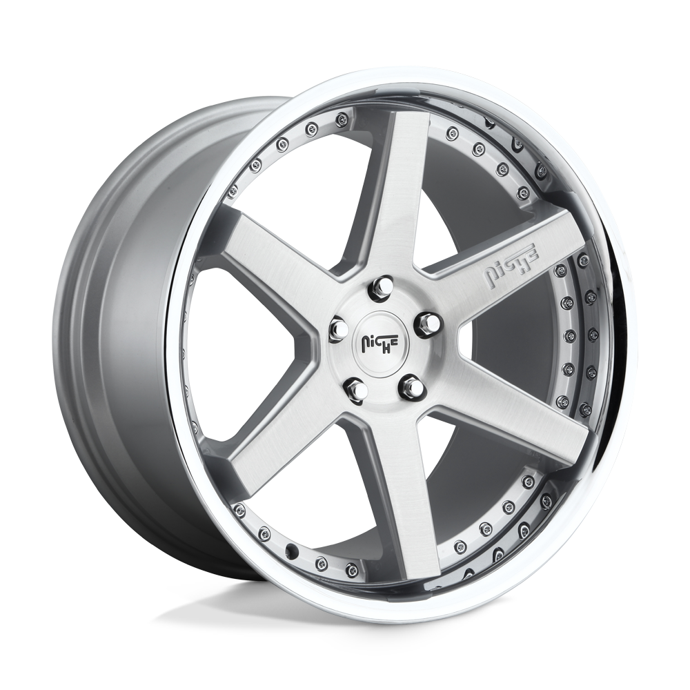 Niche 1PC NC193 ALTAIR GLOSS SILVER - 5X120