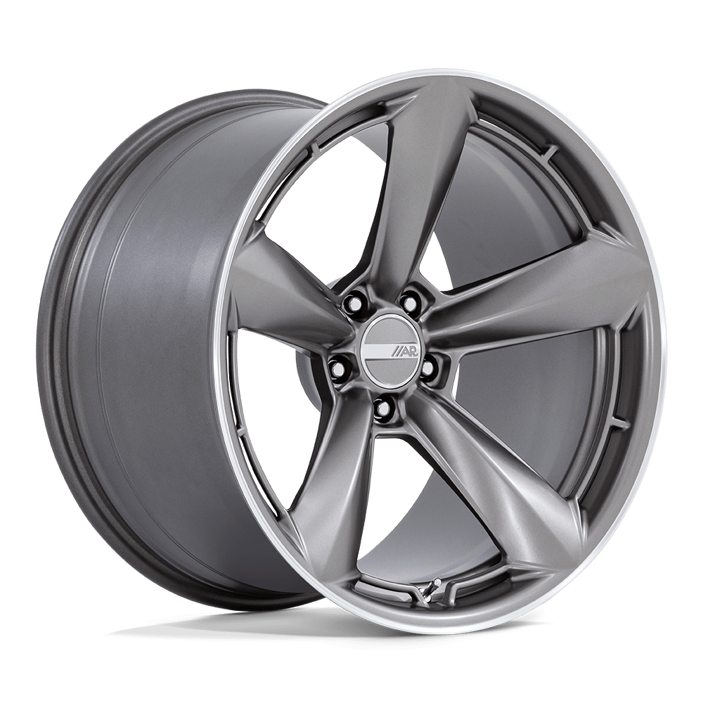 American Racing AR946 TTF MATTE ANTHRACITE WITH MACHINED LIP - 5X115