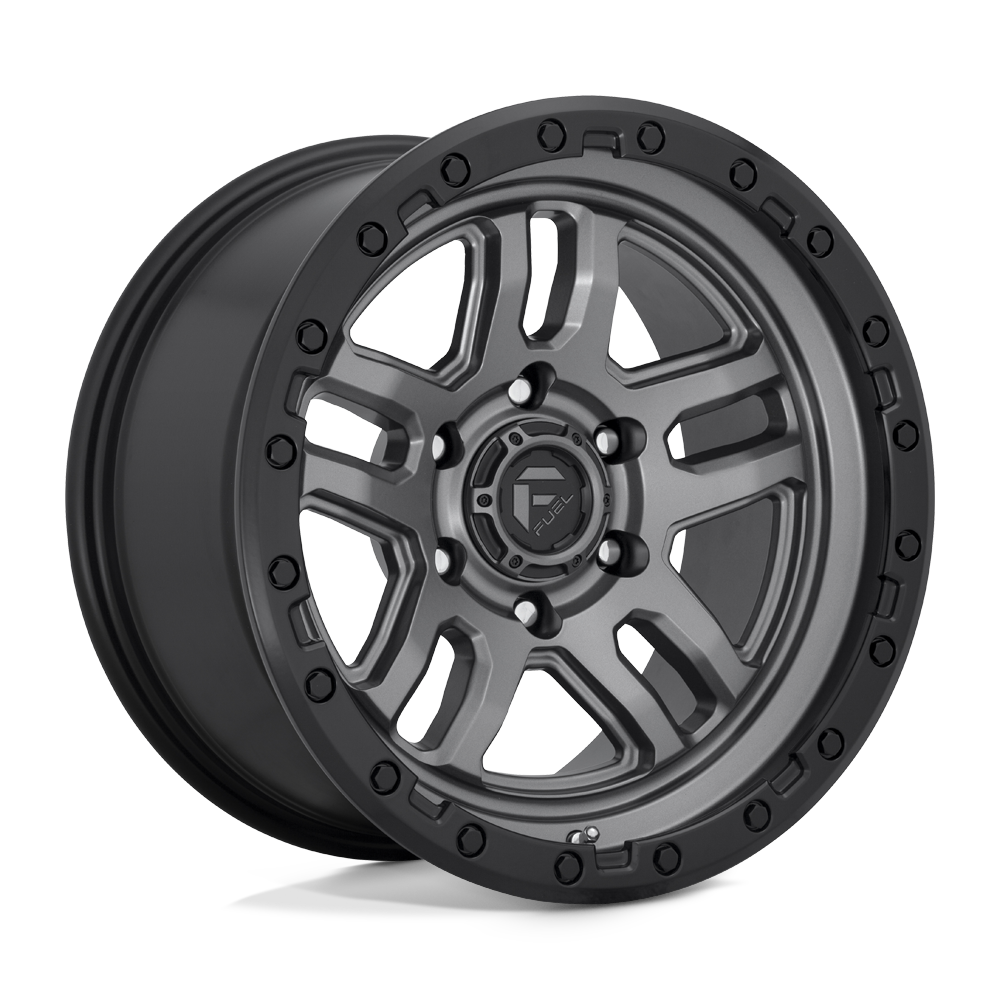 Fuel 1PC FC701 AMMO MATTE GUN METAL BLACK BEAD RING - 6X5.5