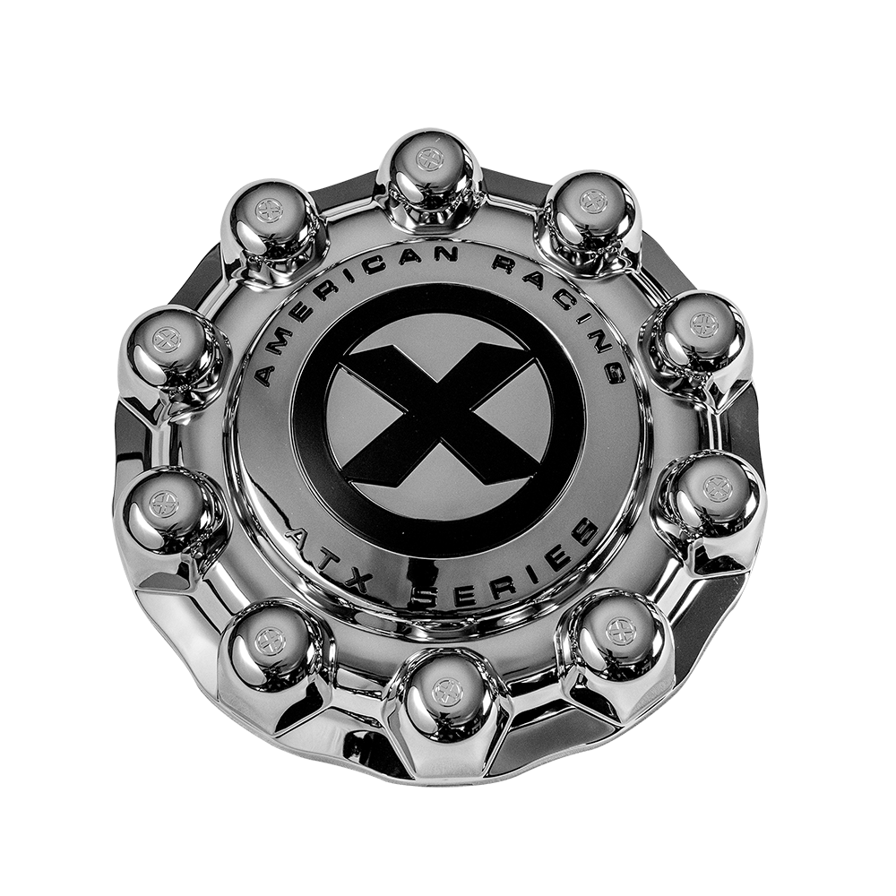 ATX FULL FRONT SNAP ON  CAP COVER CHROME
