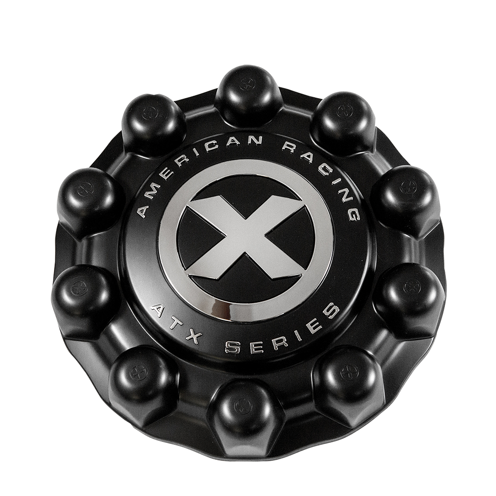 ATX FULL FRONT SNAP ON  CAP COVER BLACK