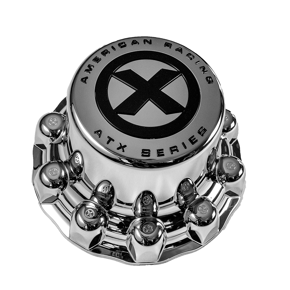 ATX FULL REAR SNAP ON  CAP COVER CHROME