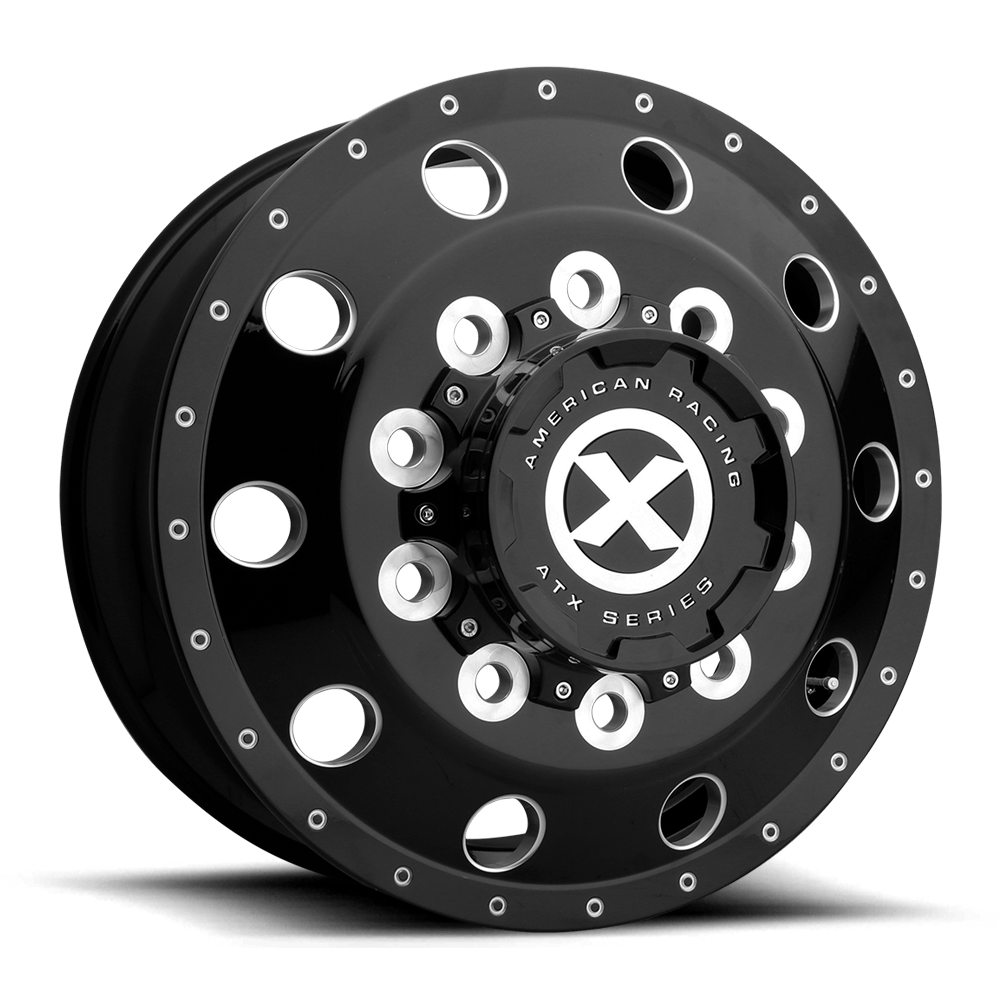 ATX AO400 BAJA GLOSS BLACK MILLED - FRONT - 10X11.25