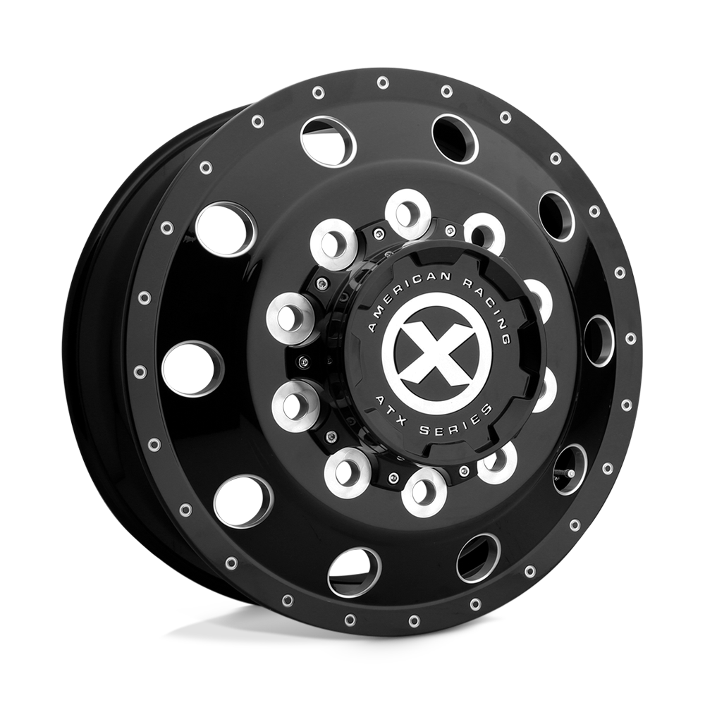 ATX AO400 BAJA GLOSS BLACK MILLED - FRONT - 10X11.25