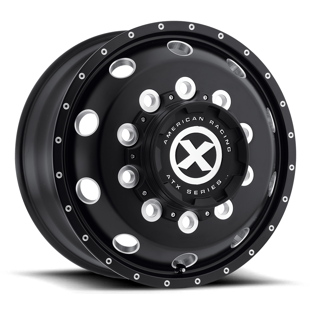 ATX AO400 BAJA GLOSS BLACK MILLED - FRONT - 10X11.25