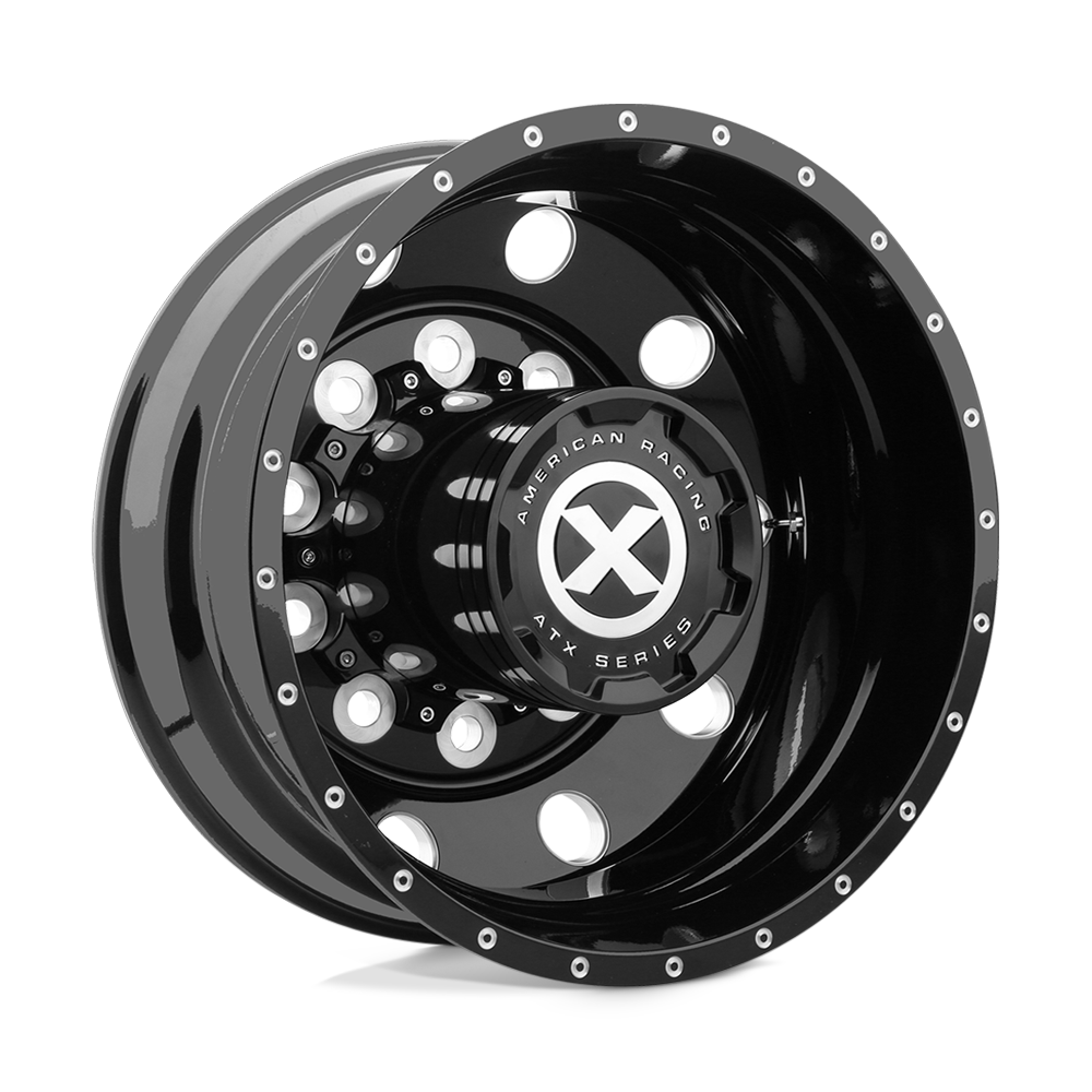 ATX AO400 BAJA GLOSS BLACK MILLED - REAR - 10X11.25