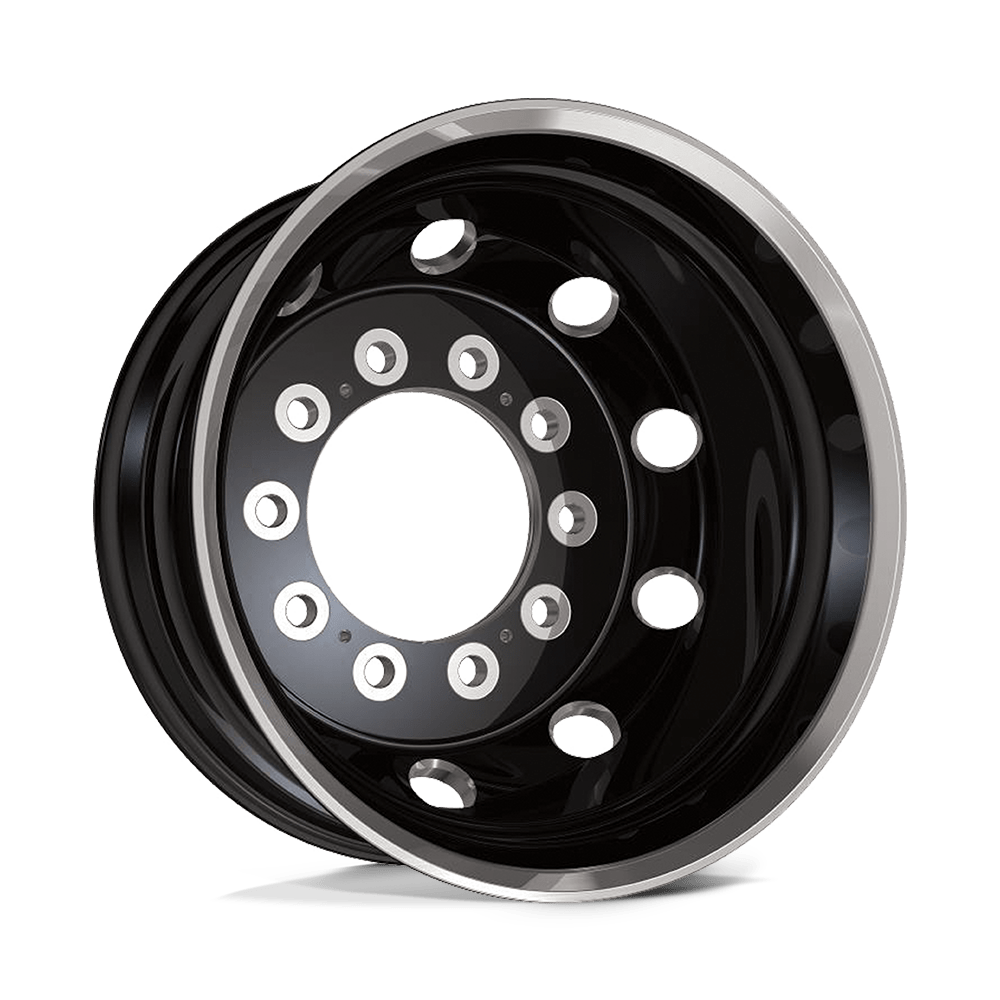 ATX AO404 JOURNEY SATIN BLACK WITH POLISHED LIP - REAR OUTER - 10X11.25