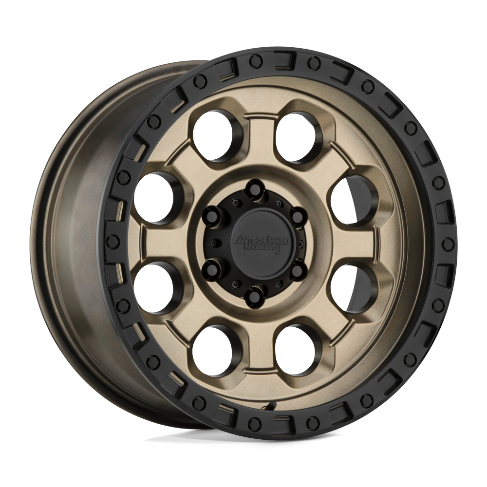 American Racing AR201 AR201 MATTE BRONZE BLACK LIP - 8X170