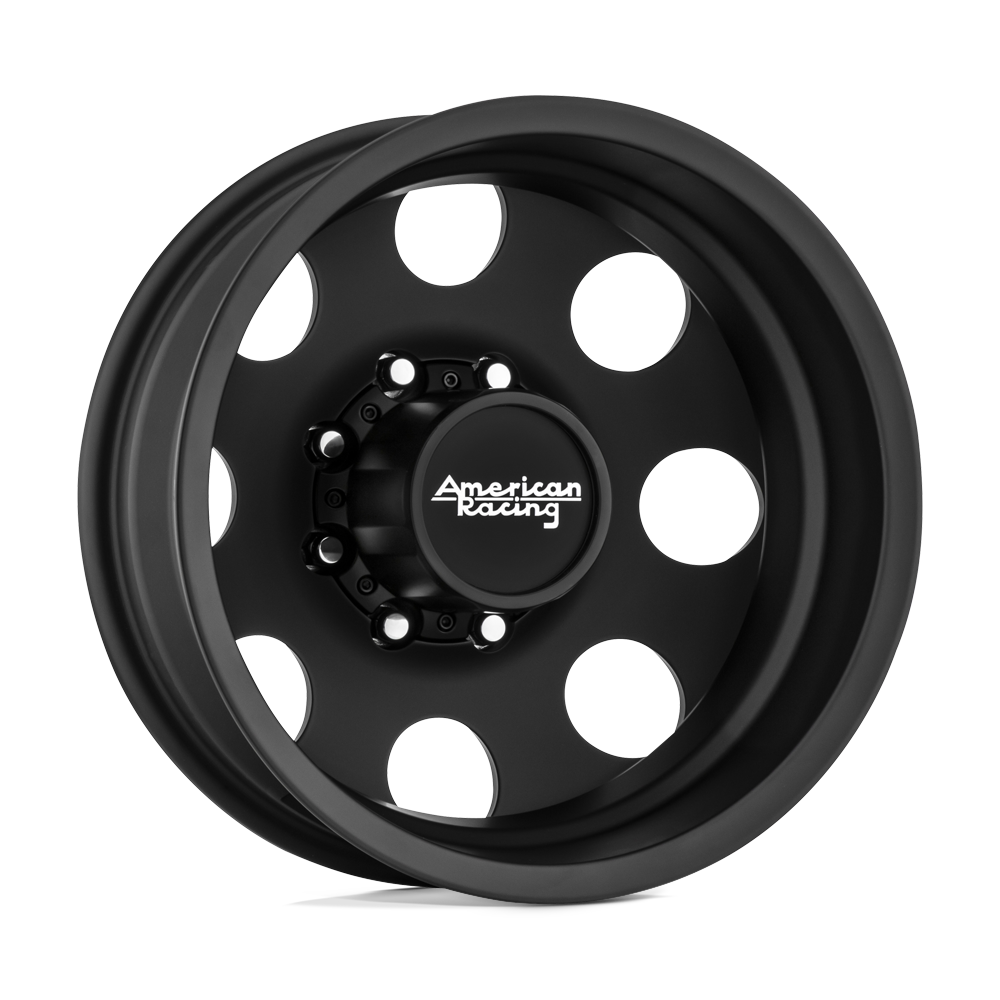 American Racing AR204 BAJA DUALLY SATIN BLACK - REAR - 8X170