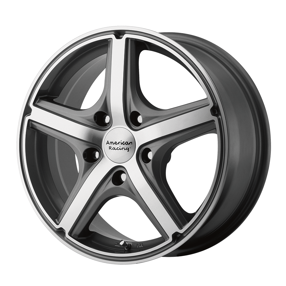 American Racing AR883 MAVERICK ANTHRACITE MACHINED - 5X4.5
