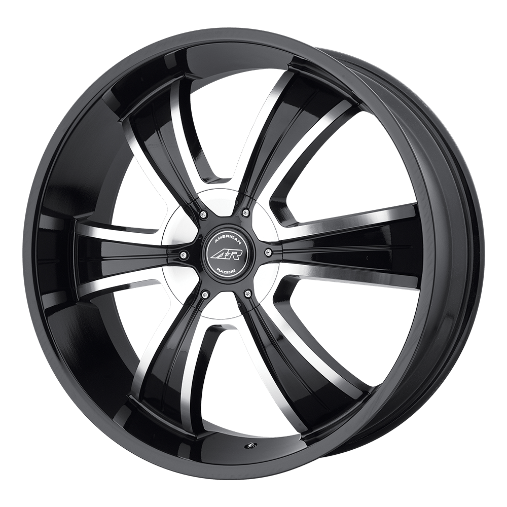 American Racing AR894 AR894 GLOSS BLACK MACHINED - 5X120