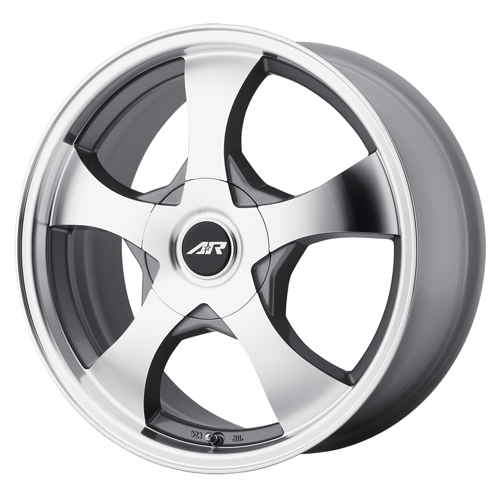 American Racing AR895 AR895 DARK SILVER MACHINED - 5X100/4.5