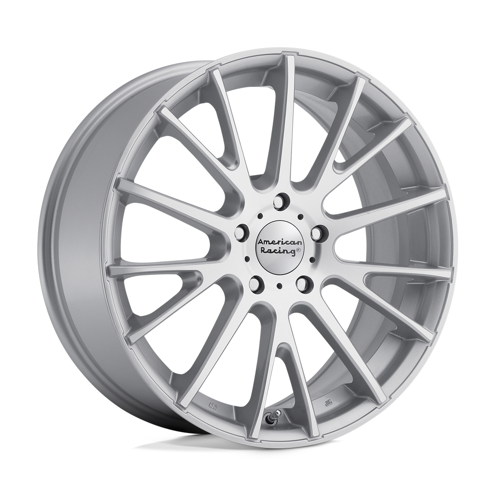 American Racing AR904 AR904 BRIGHT SILVER MACHINED FACE - 5X4.5