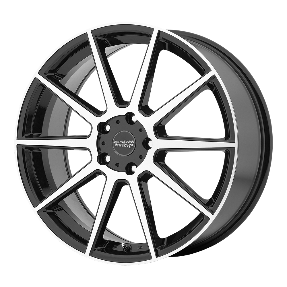 American Racing AR908 AR908 GLOSS BLACK MACHINED FACE - 5X4.5