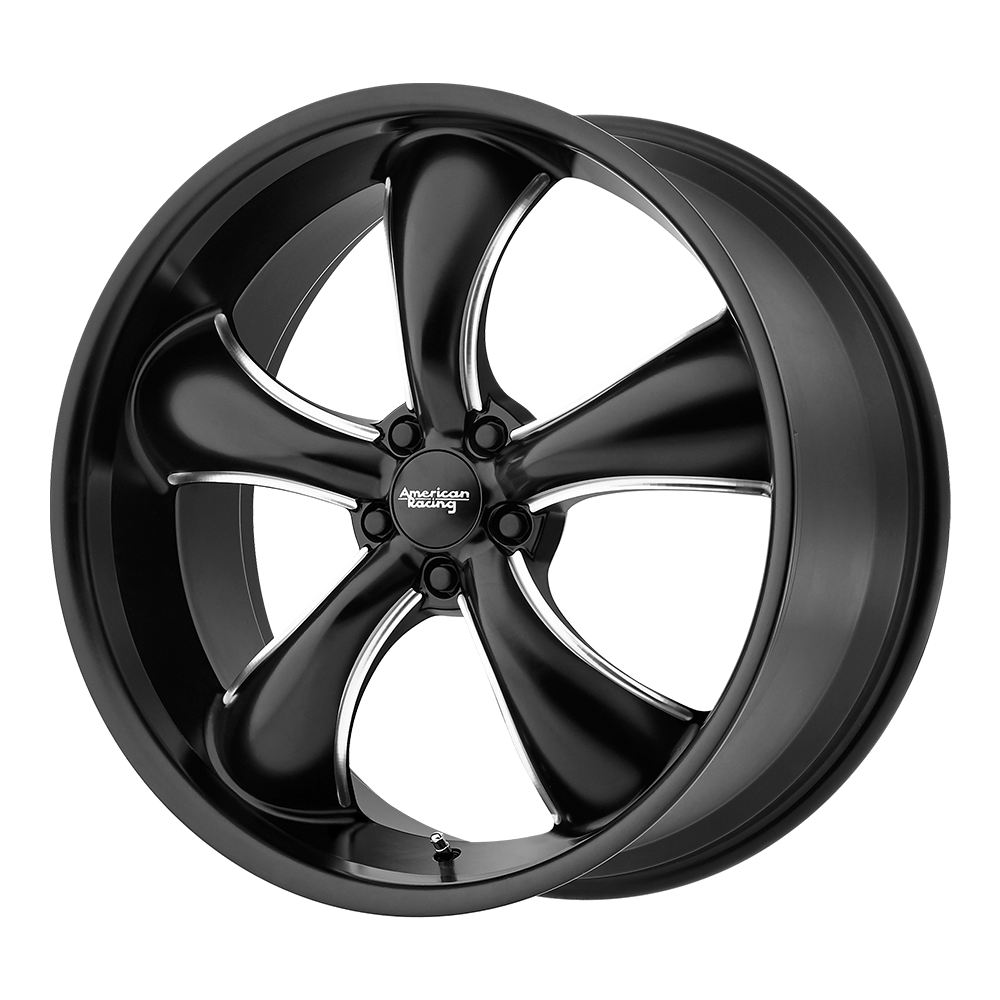 American Racing AR912 TT60 SATIN BLACK MILLED - 5X4.5