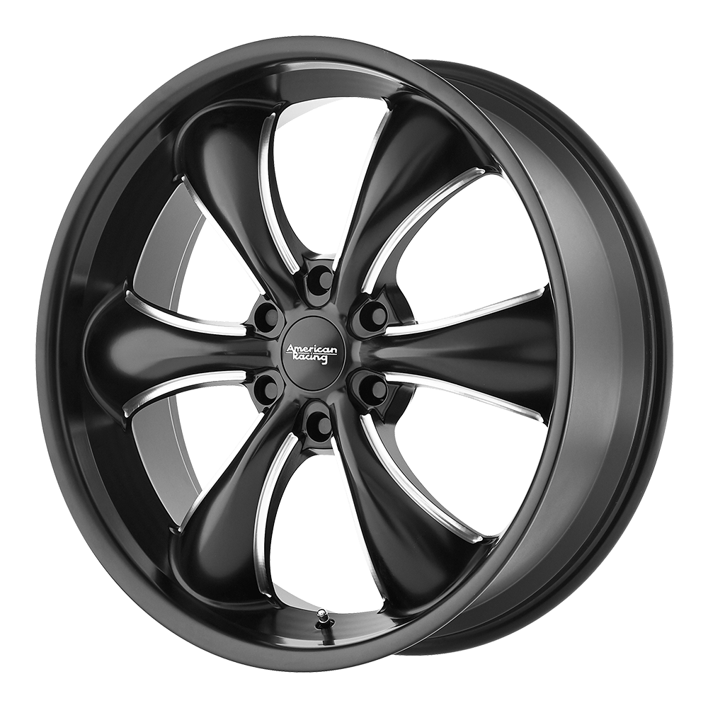 American Racing AR914 TT60 TRUCK SATIN BLACK MILLED - 6X120