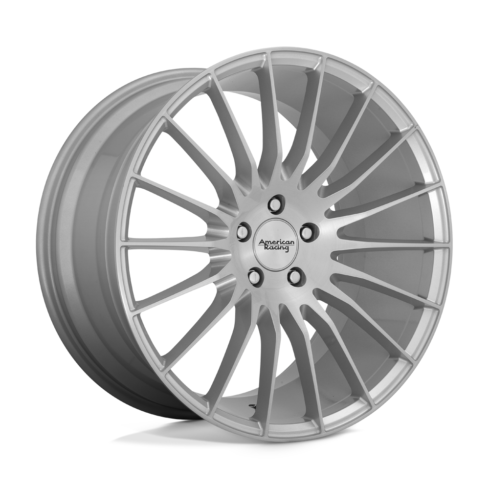 American Racing AR934 FASTLANE BRUSHED SILVER - 5X4.5