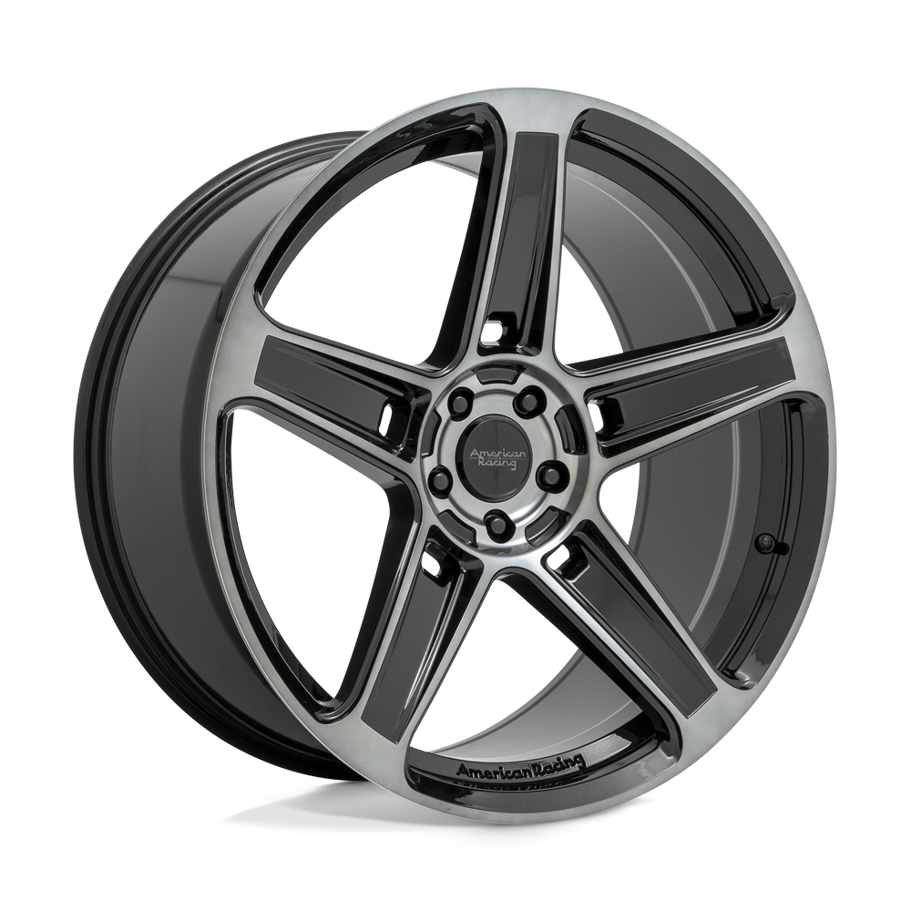American Racing AR936 AR936 GLOSS BLACK WITH GRAY TINT - 5X115
