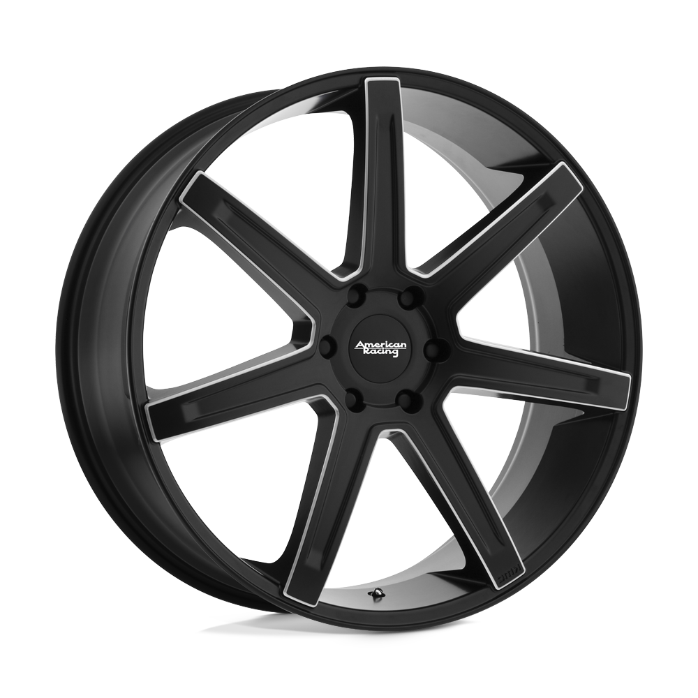American Racing AR938 REVERT SATIN BLACK MILLED - 5X120