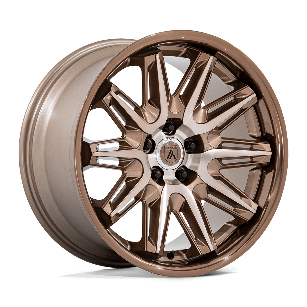 Asanti Black AB047 IMPERATOR BRONZE MACHINED W/ BRONZE LIP - 5X120
