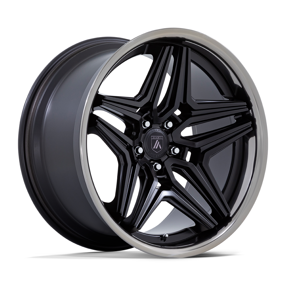 Asanti Black AB046 DUKE SATIN BLACK WITH DDT LIP - BLANK