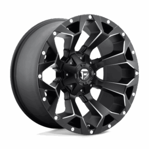 Fuel 1PC FC546 ASSAULT MATTE BLACK MILLED - 8X170